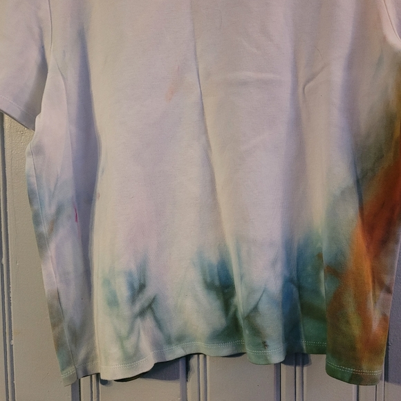 Women's tie dyed TanJay t-shirt - Picture 6 of 6